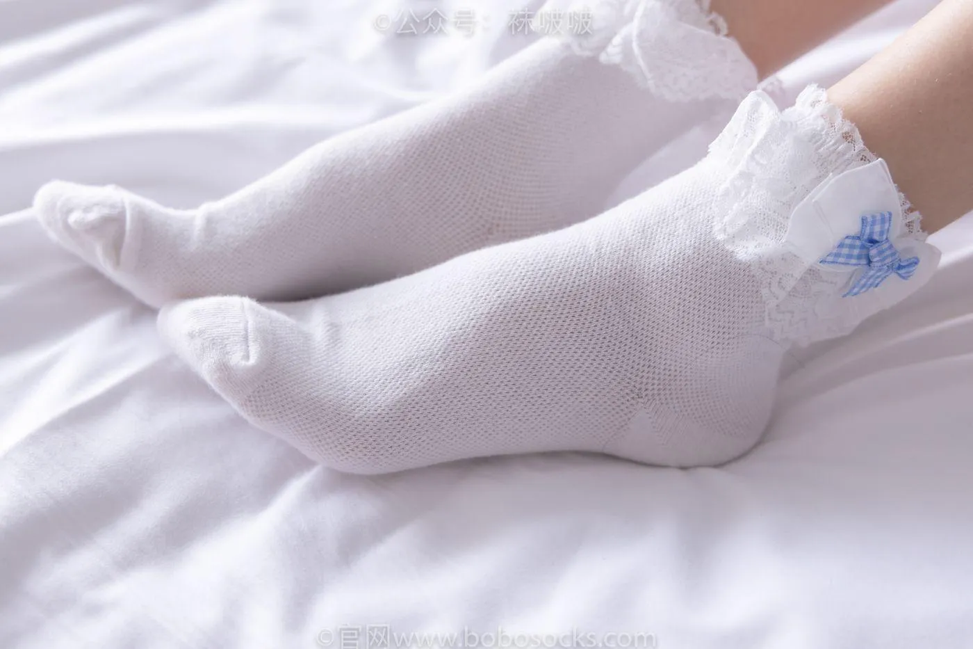 [BoBoSocks袜啵啵]NO.070 稚予-皮鞋、拖鞋、过膝袜、白棉袜 [148P]插图7